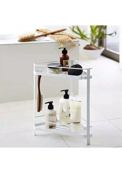 Banyo Depolama Rafı Çok Fonksiyonlu Modern Minimalist Raf Ev Mutfak Depolama Tutucu Baharat Banyo Malzemeleri Siyah (Yurt Dışından) indirimleri