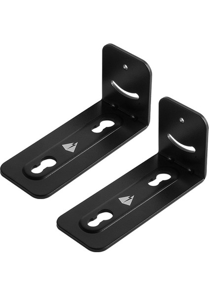 2 Adet Soundbar Standı Ev Için Evrensel Kaymaz Metal Ses Çubuğu Duvar Montaj Tutucu (Yurt Dışından)