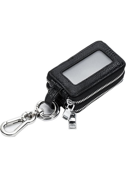 Pu Timsah Desen Anahtarlık Araba Anahtarı Cüzdan Büyük Kapasiteli Saklama Çantası Anahtar Çantası Gri Çift Fermuarlı Pencere (Yurt Dışından) indirimleri