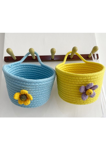 Dokuma Pamuk Halat Saklama Kutusu, Kozmetik Bitirme Sepeti, Başucu Asılı Sepet, Çeşitli Eşyalar Saklama Sepeti (Haki) (Yurt Dışından) modelleri