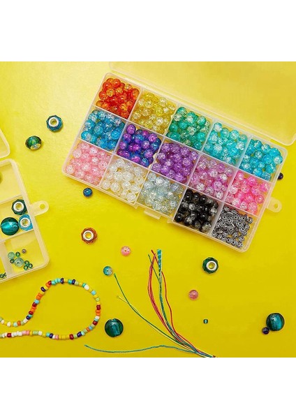 Plastik Organizatör Kutusu, Takı Mücadele Için 4 Paket Şeffaf Boncuk Organizatör Küpe Craft Boncuk (15 Izgaralar) (Yurt Dışından) indirimleri