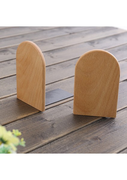 Ahşap Kitap Ayraçları Kitap Ayraçları Çifti Ofis Kitaplık Kitaplık Durdurucu Ev Ofis Okul Standart Boyut (Yurt Dışından) modelleri