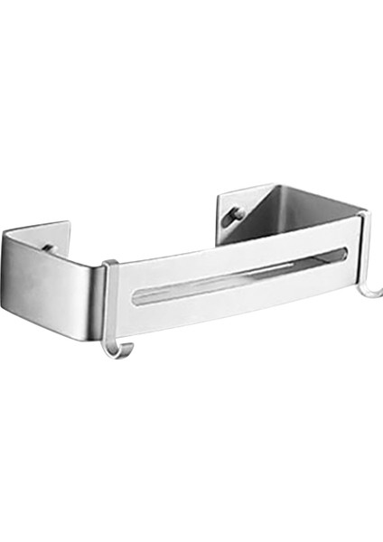 Banyo Rafı Köşe Üçgen Duş Saklama Sepeti Rafları Alüminyum Raf Şampuan Tutucu Banyo Aksesuarları D (Yurt Dışından)