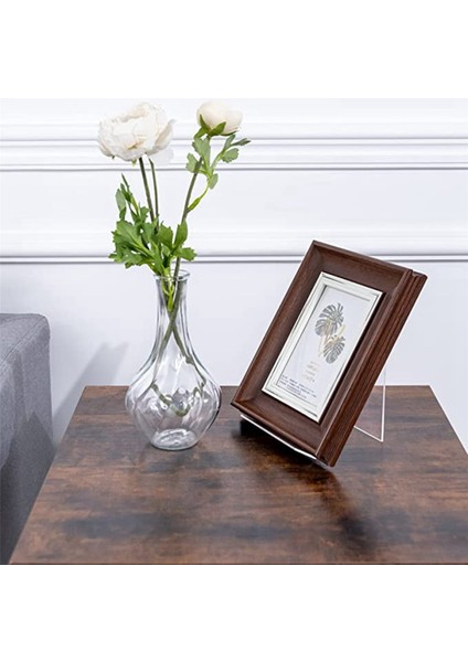 12 Paket Akrilik Kitap Standı, Şeffaf Akrilik Ekran Standı, Resimleri Görüntülemek Için Şeffaf Tutucu, Takı, Saat Ekran Standı (Yurt Dışından)