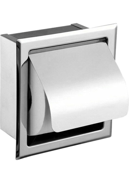 3x Paslanmaz Çelik Gömme Tuvalet Kağıdı Tutucu Duvar Tuvalet Kağıdı Tutucu, Modern Stil Tuvalet Kağıdı Tutucu (Yurt Dışından) indirimleri