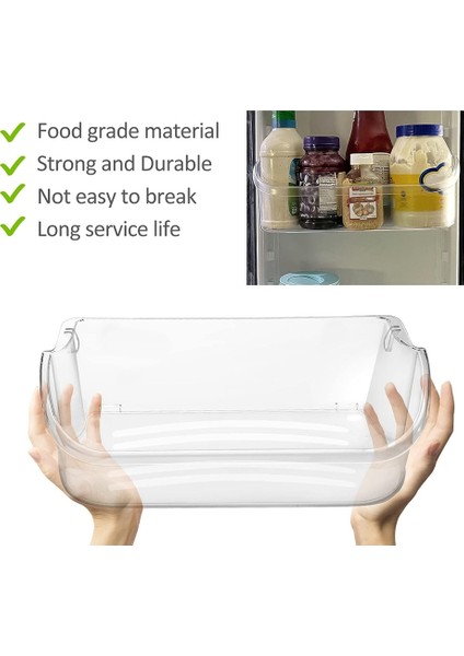 2-Pack 240356402 Buzdolabı Kapı Kutusu Yedek Parça, Frigidaire Buzdolabı Kapı Raf Parçaları Için Uyumlu (Yurt Dışından) fiyatları