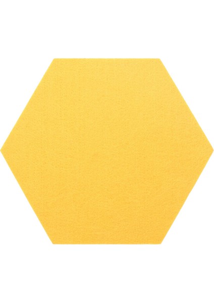 10 Adet Altıgen Keçe Kurulu Altıgen Keçe Duvar Sticker Çok Fonksiyonlu 3D Dekoratif Ev Mesaj Panosu Gri Sarı Serisi (Yurt Dışından) indirimleri