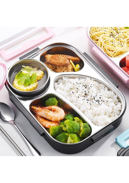 Paslanmaz Çelik Öğle Yemeği Kutusu Çocuk Gıda Depolama Yalıtımlı Öğle Yemeği Konteyner Kutusu Kahvaltı Bento Durumda Çorba Bardağı Sarı (Yurt Dışından) indirimleri