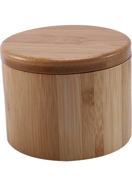 4 Adet Saklama Kutuları Tuz Kutusu Ahşap Bambu Saklama Kutusu Manyetik Döner Kapaklı Konteyner (Yurt Dışından) modelleri