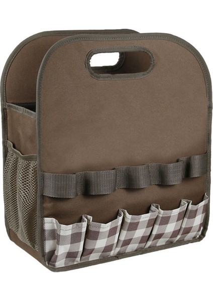 Bahçe Alet Çantası Oxford Kumaş Bahçe Çantası Bahçe Alet Seti Taşınabilir Çok Cep Aletleri Organizatör Saklama Çantası B (Yurt Dışından)