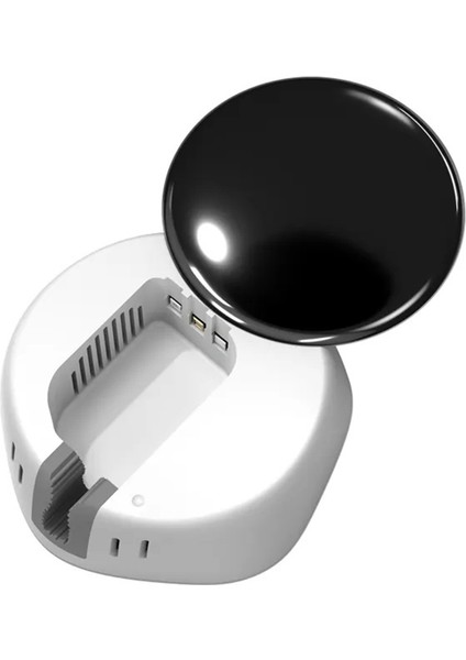 Mini Taşınabilir Diş Fırçası Sterilizatörü Şarj Edilebilir Seyahat Uvc Diş Fırçası Sterilizatörü Kutusu Beyaz (Yurt Dışından)