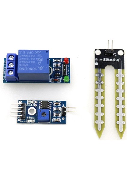 10X Toprak Nem Sensörü Kiti Otomatik Sulama Sistemi Yöneticisi Mini Su Pompası ile Arduino Dıy Kiti Için EK1915 (Yurt Dışından)