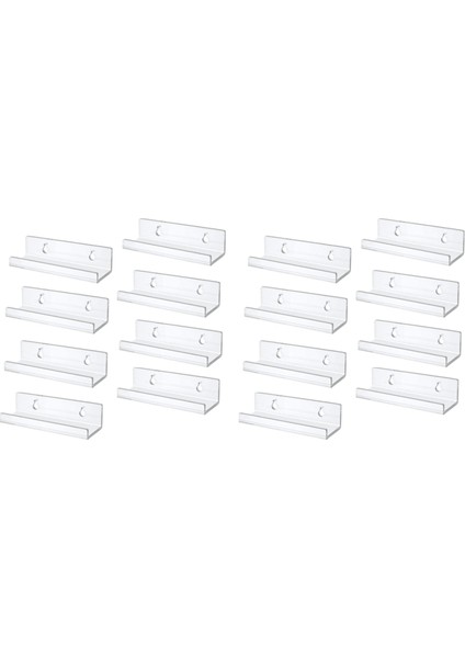 Şeffaf Vinil Kayıt Rafı Duvara Montaj 16 Paket, Akrilik Albüm Kayıt Tutucu Ekran, Vinil Kayıt Raf Standı (Yurt Dışından) fiyatları