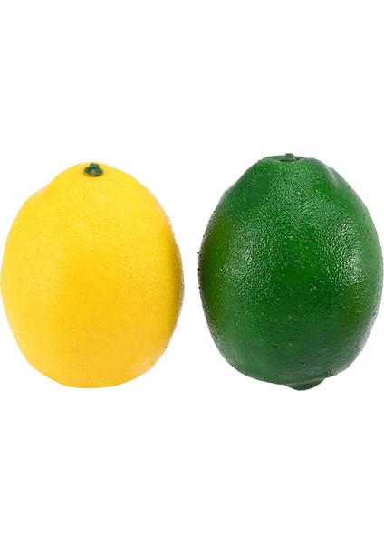 32 Paket Yapay Sahte Limon Limon Meyve Vazo Dolgu Için Ev Mutfak Parti Dekorasyonu, Sarı ve Yeşil (Yurt Dışından) indirimleri