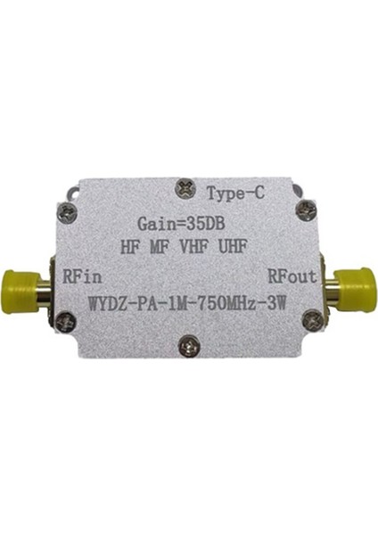 1M-750M 3W Hf Fm Vhf Uhf Kısa Dalga Amplifikatör, Kasa Fm Verici Çok Fonksiyonlu Geniş Bant Rf Amplifikatör Kurulu (Yurt Dışından)