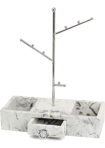 Yeni Yaratıcı Takı Vitrin, Takı Depolama Rafı, Mermer Desen Takı Vitrin Gümüş S (Yurt Dışından) fırsatları