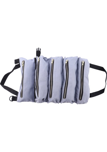 Alet Rulosu, Anahtar Rulosu, Büyük Alet Sarma Çantası, Alet Düzenleyici Kovası, Küçük Alet Çantası Taşıyıcı, Alet Çantası Sling Gri (Yurt Dışından) fiyatları
