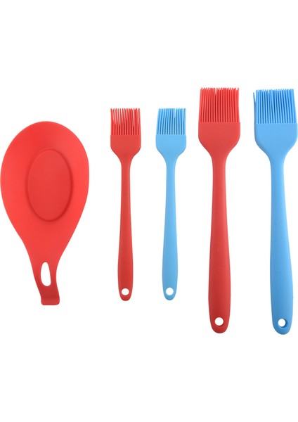 Pasta Teyelleme Fırçası, Silikon Fırçalar Mutfak Pişirme Yağı Fırçaları Izgara, Barbekü, Barbekü, Pişirme, Pişirme Için Kaşık Tutucu (Yurt Dışından) fiyatları