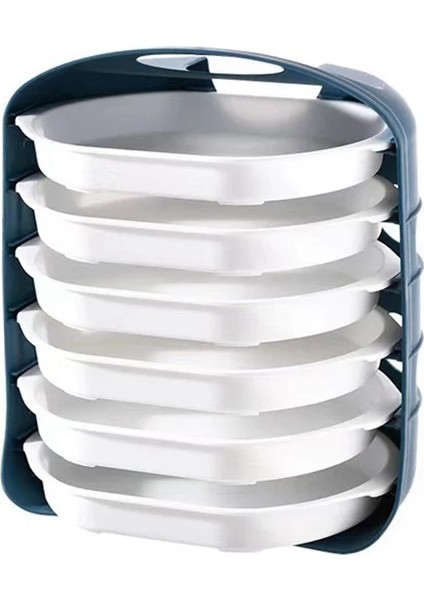 Plastik Yan Bulaşıklık Depolama Tepsisi Çok Katmanlı Boşaltılabilir Barbekü Tepsisi Duvara Monte Ev Mutfak Malzemeleri-C (Yurt Dışından) fiyatları