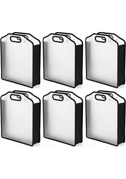 6 Adet Koleksiyon Defteri Kağıdı Depolama Organizatör 12X12 Inç Levhalar Genişleyen Kağıt Depolama Tutmak Için El Sanatları Vinil Paspaslar Fotoğraf (Yurt Dışından)