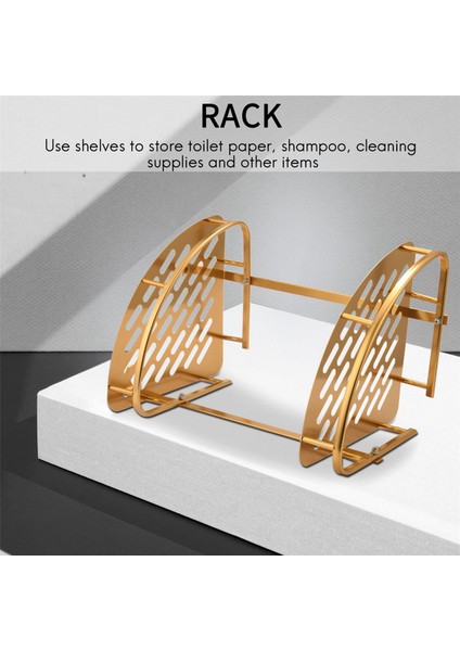Banyo Altın Raf Duş Duvara Monte Köşe Sepeti Şampuan Depolama Duvar Banyo Rafı (Yurt Dışından) indirimleri