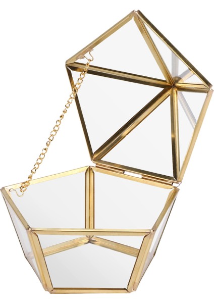 Cam Yüzük Kutusu Düğün Takı Çantası Ölümsüz Çiçek Cam Kapak Dekorasyon (Yurt Dışından) fiyatları