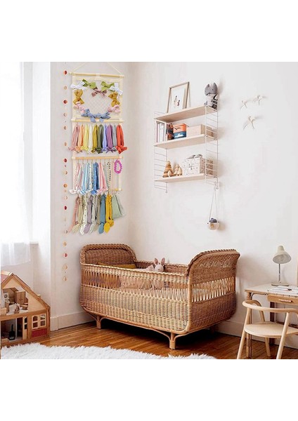 Kafa Bandı Tutucu Saç Fiyonkları Organizatör Kızlar Için, Bebek Kafa Bantları Saç Aksesuarları Organizatör Depolama Duvar Asılı Dekorlar (Yurt Dışından) fırsatları