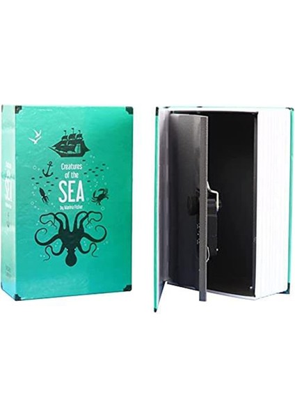 Sözlük Kitabı Güvenli Saklama Kutusu, 3 Dijital Şifreli Kilitli Gizli Kasa, Hırsızlığa Karşı Güvenli Gizli Kutu, (Mavi) (Yurt Dışından) fırsatları