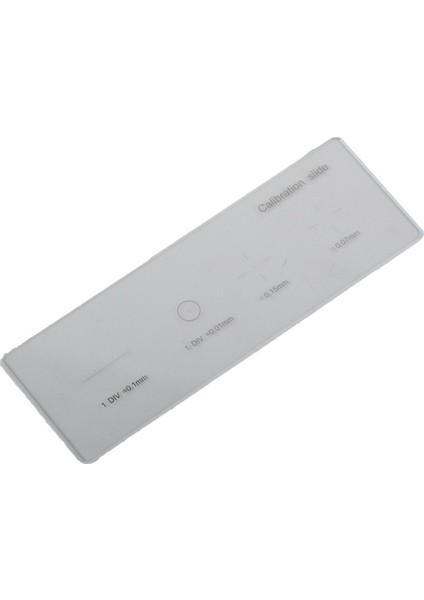 2 Adet 0.01MM Mikroskop Slaytları Reticle Kalibrasyon Slayt Cetvel Çapraz Mikroskop Kalibrasyon Cetveli Sahne Mikrometre (Yurt Dışından) fırsatları