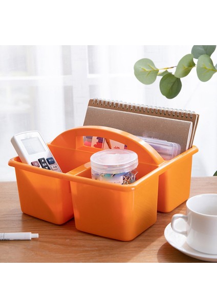 3 Adet Taşınabilir Depolama Caddies Kutusu Plastik Bölünmüş Sepet Kutusu 3 Bölmeli Organizatör A (Yurt Dışından) indirimleri