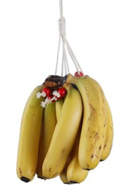 Depolama Organizatör Ev Evrensel Meyve Kabine Altında Yerden Tasarruf Asılı Hamak Muz Makrome Tutucu Kanca-Siyah (Yurt Dışından) fırsatları