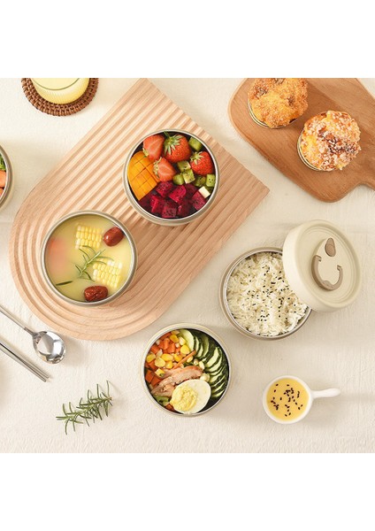 Taşınabilir Yalıtımlı Öğle Yemeği Konteyner Seti Istiflenebilir Bento Öğle Yemeği Kutusu Paslanmaz Çelik Öğle Yemeği Konteyneri Öğle Yemeği Çantası ile 2 Adet (Yurt Dışından) fırsatları