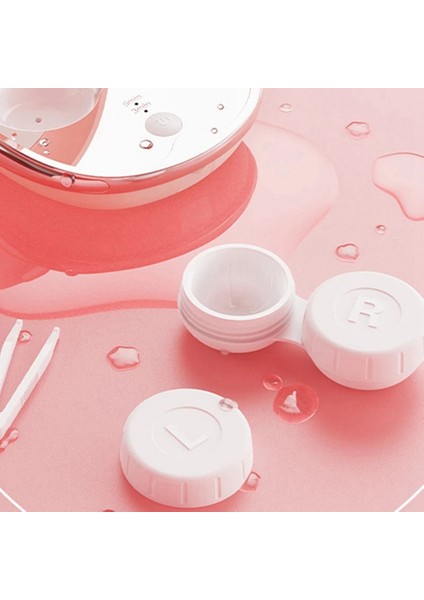 Kontakt Lens Temizleyici Kutusu Saklama Kutusu Kontakt Lens Kutusu Seyahat Gözlük Lensleri Ultrasonik Temizleme Islatma Kutusu -Beyaz (Yurt Dışından) modelleri