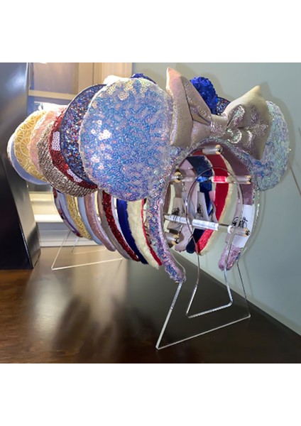 Kafa Bandı Tutucu, Şeffaf Kafa Bandı Organizatör, Akrilik Saç Çember Ekran Standı, Kadınlar ve Kızlar Için Kafa Bandı Depolama Tutucu (Yurt Dışından) fırsatları