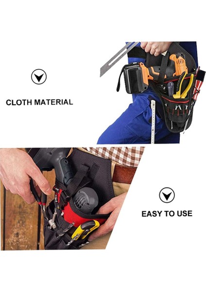 Araç Seti Akülü Aletler Akülü Matkap Çok Alet Çantası Bel Çalışma Çantası Çok Amaçlı Alet Taşınabilir Çanta Pratik Alet (Yurt Dışından) fırsatları