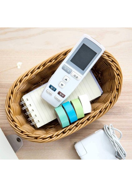 2x Oval Hasır Dokuma Sepet Ekmek Sepeti Servis Sepeti, Gıda Meyve Kozmetik Depolama Masa Üstü Için 11 Inç Depolama Sepeti (Yurt Dışından) modelleri