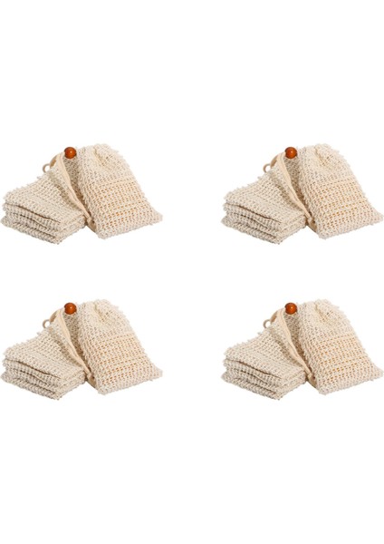 Duş Banyo Sisal Sabun Torbası Doğal Sisal Sabun Torbası Peeling Sabun Tasarrufu Kese Tutucu 80 Adet (Yurt Dışından) fiyatları