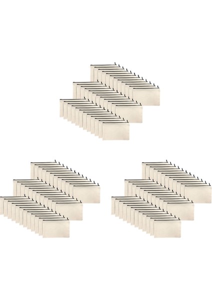 108 Adet Kanvas Fermuarlı Çanta Kalem Kutusu Kozmetik Çantası Boş Çanta Dıy Zanaat Çantası Kozmetik Çantası Kozmetik Çantası Dıy Zanaat Okul (Yurt Dışından) fiyatları