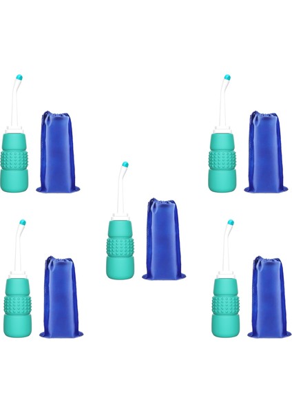 5x Yükseltilmiş 350 ml Taşınabilir Seyahat El Bide Püskürtücü Kişisel Temizleyici Hijyen Şişesi Sprey Yıkama Aracı Hamile Için (Yurt Dışından)