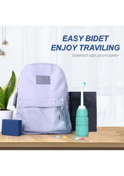 5x Yükseltilmiş 350 ml Taşınabilir Seyahat El Bide Püskürtücü Kişisel Temizleyici Hijyen Şişesi Sprey Yıkama Aracı Hamile Için (Yurt Dışından) modelleri