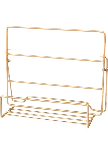 Mücevher Organizatör Ekran Standı Raf, Küpe Kulak Çıtçıt Ekran Metal Stand Tipi Kolye Organizatör Tutucu (Yurt Dışından)