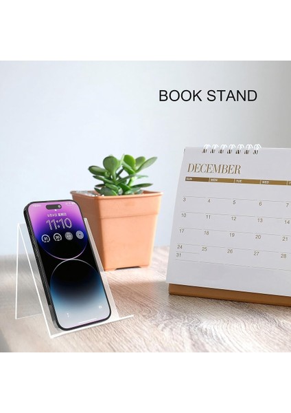 12 Paket Akrilik Kitap Standı, Şeffaf Kitap Ekran Şövale, Çizgi Roman Albümleri Görüntülemek Için Akrilik Kitap Standı Tutucu (Yurt Dışından) modelleri