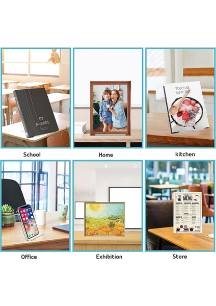 12 Paket Akrilik Kitap Standı, Şeffaf Kitap Ekran Şövale, Çizgi Roman Albümleri Görüntülemek Için Akrilik Kitap Standı Tutucu (Yurt Dışından) indirimleri