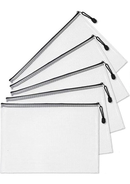 120 Adet B6 Örgü Fermuarlı Kese, Okul Ofis Malzemeleri Için Su Geçirmez Zip Çanta, Bulmacalar ve Oyunlar Depolama Düzenleme (Yurt Dışından) fırsatları