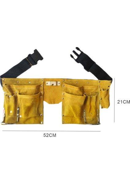 Taşınabilir Alet Çantası Bel Çantası Kemer Deri Aracı Hızlı Bırakma Toka Marangoz Inşaat Araçları Saklama Çantası (Yurt Dışından) indirimleri
