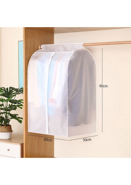 2 Adet Kıyafet Rafı Tozluk Elbise Asılı Çanta Kapalı Elbise Askısı Zemin Askı Kapağı Dolap Saklama Kapağı B (Yurt Dışından)