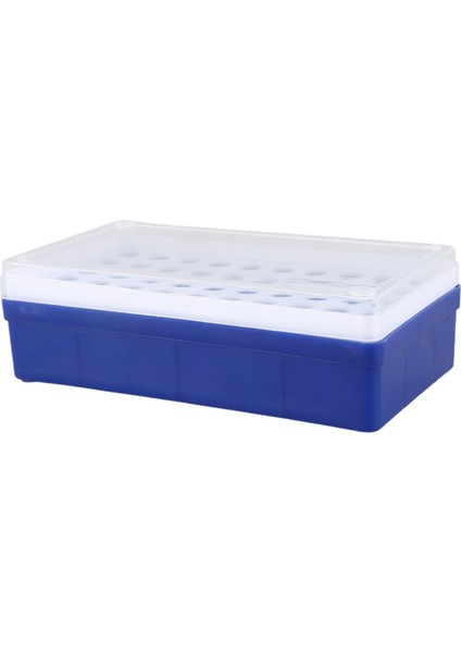 2x Laboratuvar Laboratuvarı Plastik 50 Soket 1.5ml Santrifüj Tüpü Standı Tutucu Kutusu (Yurt Dışından)