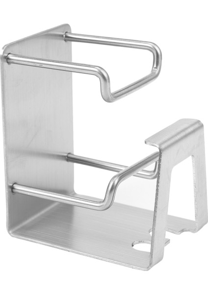 3x Yaratıcı Paslanmaz Çelik Diş Fırçası Tutucu Duvar Emme Banyo Aksesuarları Seti Kupa Diş Fırçası Diş Macunu Tutucu (Yurt Dışından)