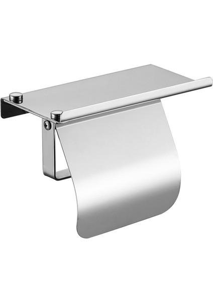 3x Modern Paslanmaz Çelik Duvara Monte Tuvalet Kağıdı Tutucu Telefon Raf Rulo Kağıt Tutucu Banyo Armatür Banyo (Yurt Dışından) fiyatları