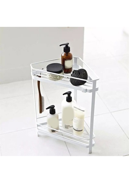 Banyo Depolama Rafı Çok Fonksiyonlu Modern Minimalist Ev Mutfak Depolama Tutucu Baharat Banyo Odası Malzemeleri, Beyaz (Yurt Dışından) fiyatları
